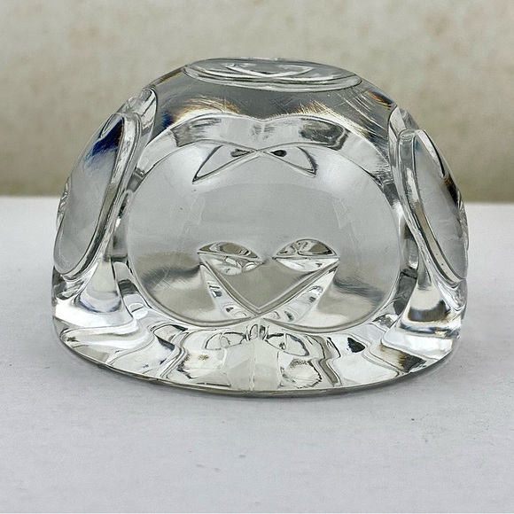 Gucci Other - Vintage GUCCI Crystal Logo Paperweight - Signed